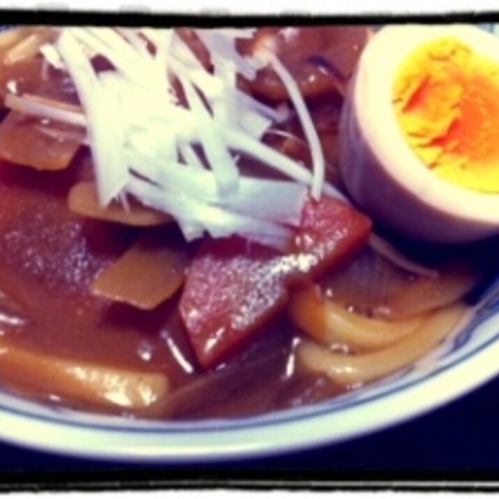 余ったカレーでカレーうどん